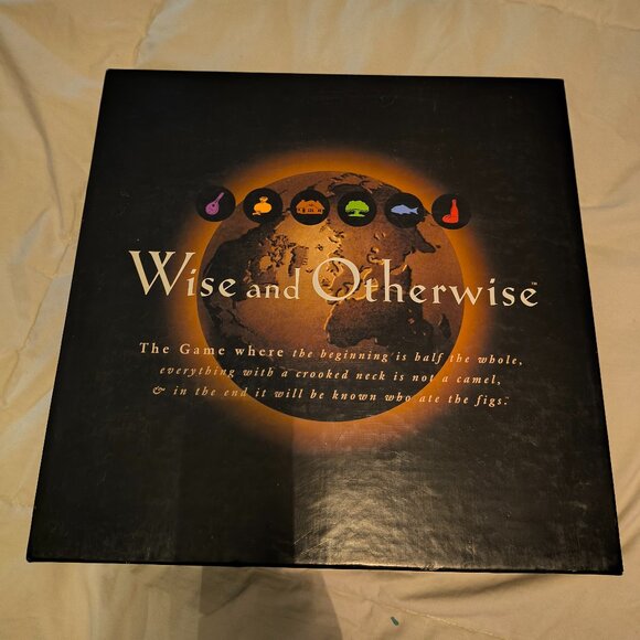 Wise and Otherwise Game - Like New, Complete! Fun Party Game! *SOLD* - Picture 1 of 4